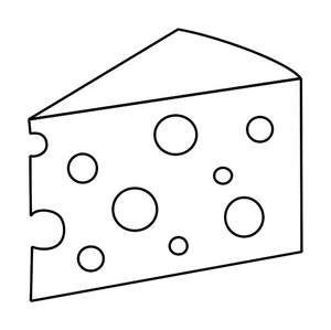 Página para Colorir Cheddar Simples