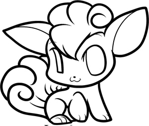 Chibi Vulpix Pokémon