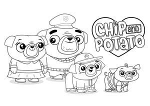 Personagens de Chip and Potato