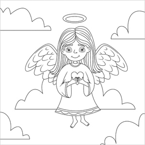 Um Anjo de Natal espalha Alegria