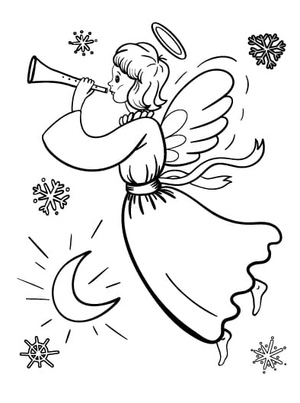 Anjo de Natal Adorável