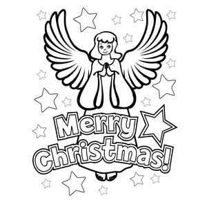Anjo de Natal Alegre