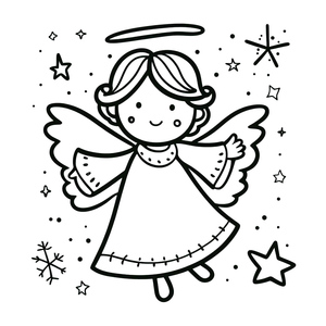 Anjo Natalino Alegre