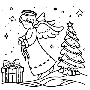 Anjinho Celebrando o Natal