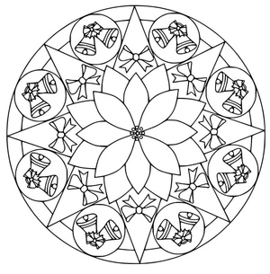 Mandala Básica de Natal
