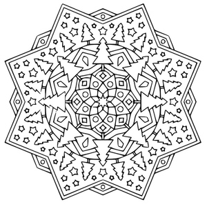 Alegria do Mandala de Natal
