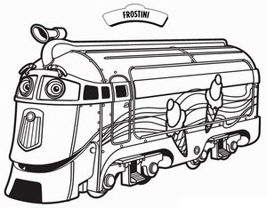 Frostini da série animada Chuggington