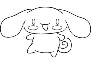 Página para Colorir Cinnamoroll Básico