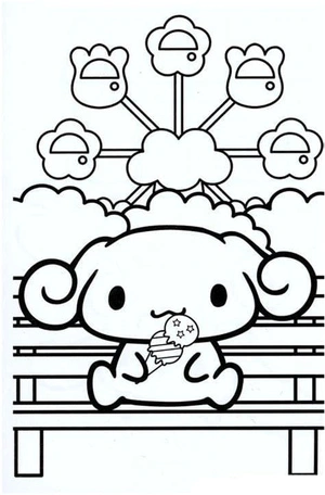 Página para Colorir Página para Colorir Cinnamoroll