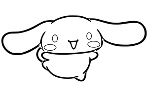 Cinnamoroll cheio de alegria