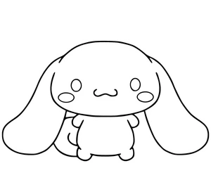 Página para Colorir Página para Colorir Grátis do Cinnamoroll para Imprimir