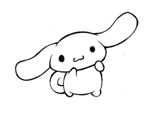 Página para Colorir Resumo de Cinnamoroll