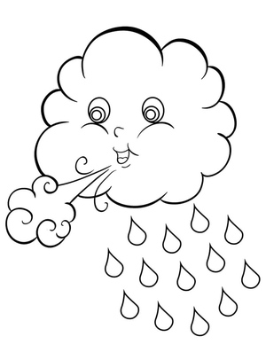Nuvem de Chuva Adorável