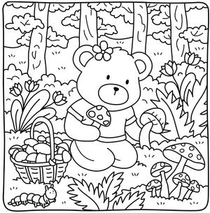 Amigos do Chalé para Colorir - Impressão