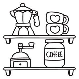 Café Aconchegante da Cozinha