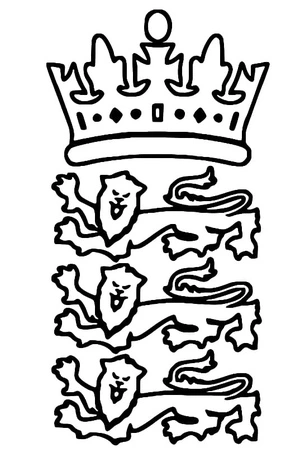 Página para Colorir Time de Críquete da Inglaterra
