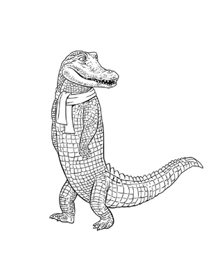 Mandala de Crocodilo
