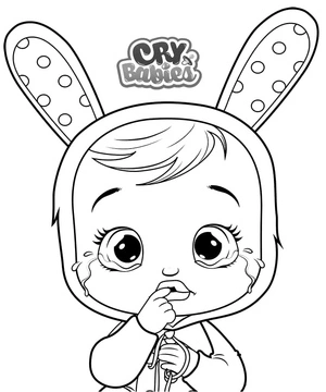 Página para Colorir Página para Colorir para Imprimir: Cry Babies