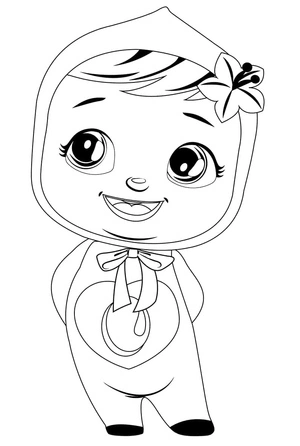 Página para Colorir Página para Colorir Cry Babies para Imprimir