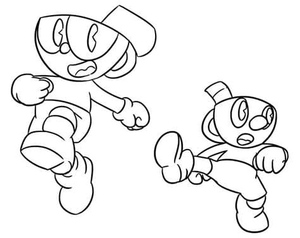 Correndo com Cuphead