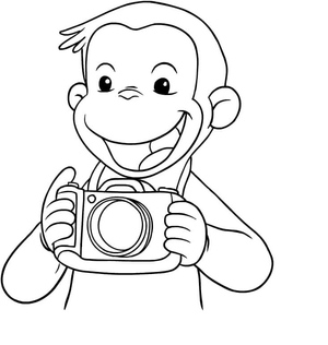 Curioso George, o Jovem e Alegre Fotógrafo