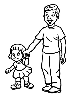 Filha e Pai Adoráveis