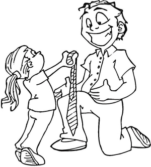 Papai e Filha Brincando