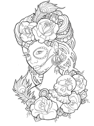 Um Ícone Eterno do Dia de los Muertos