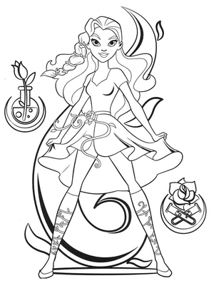 Poison Ivy de DC Super Hero Girls