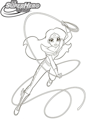 Super-heroína Mulher-Maravilha de DC Super Hero Girls