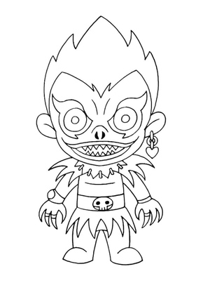 Ryuk Fofo de Death Note