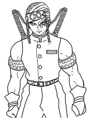 Tengen Uzui do anime Demon Slayer