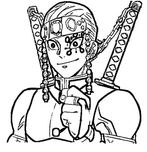 Transformando Tengen Uzui de Demon Slayer