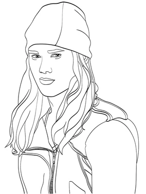 Página para Colorir Jay de Descendants