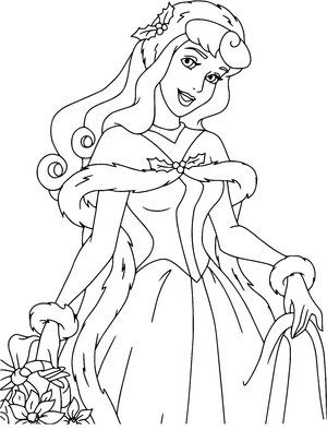 Princesa Aurora Celebrando o Natal