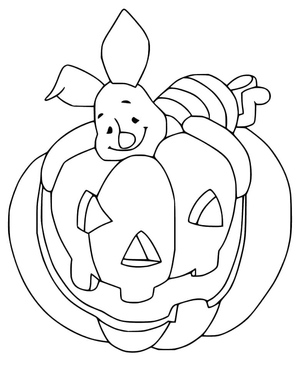 Adorável Leitão Disney de Halloween