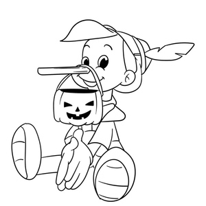 Disney Halloween Pinóquio