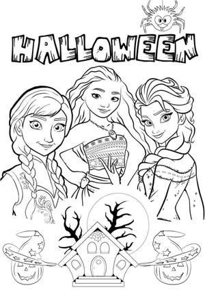 Halloween das Princesas Disney
