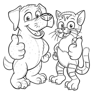 Cachorro e Gato