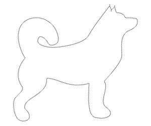 Atividade Básica de Contorno de Cachorro