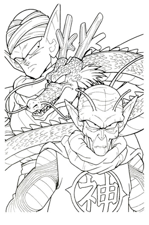 Piccolo e Rei Piccolo de Dragon Ball Z