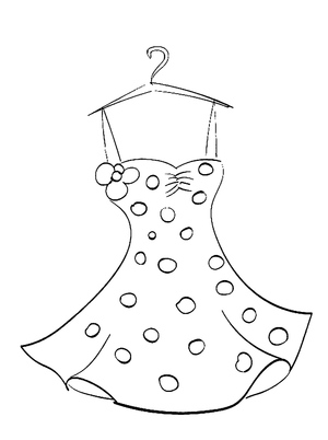 Estampa para Vestido Fofo