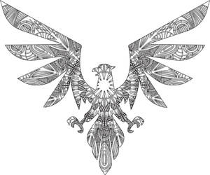 Logo Águia Mandala