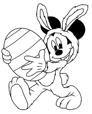 Desenho animado de Páscoa