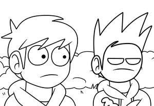 Página para Colorir Página para Colorir Eddsworld 4