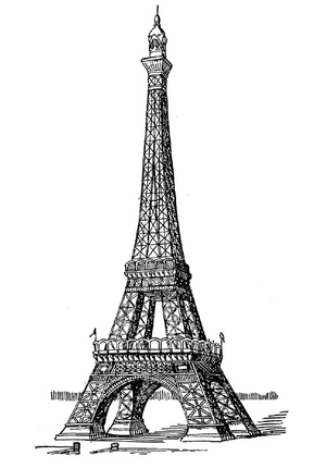 Majestosa Torre Eiffel