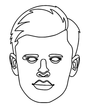 Rosto de Erling Haaland