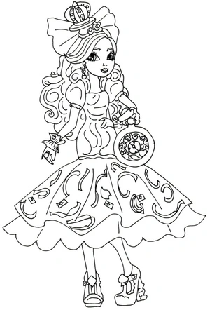 Página para Colorir Página para Colorir Briar Beauty