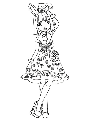 Bunny Blanc do mundo de Ever After High