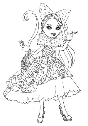 Página para Colorir Página para Colorir: Ever After High para Crianças